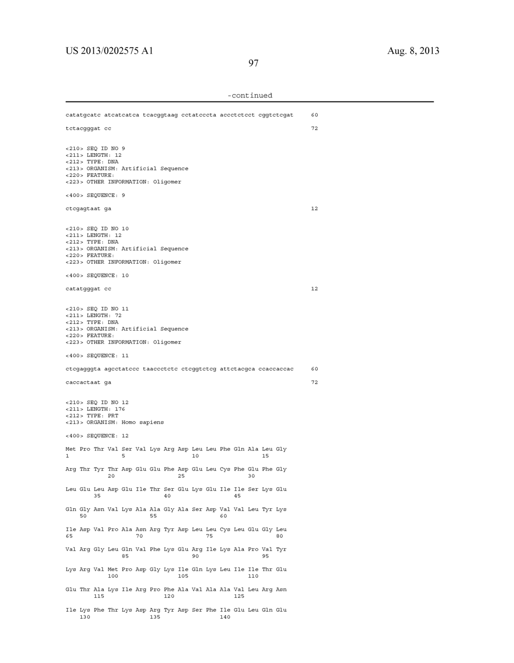 INNOVATIVE DISCOVERY OF THERAPEUTIC, DIAGNOSTIC, AND ANTIBODY COMPOSITIONS     RELATED TO PROTEIN FRAGMENTS OF PHENYLALANYL-BETA-TRNA SYNTHETASES - diagram, schematic, and image 105