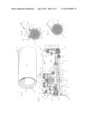 METHOD FOR ENCASING A BODY OF AN EXHAUST GAS SYSTEM diagram and image