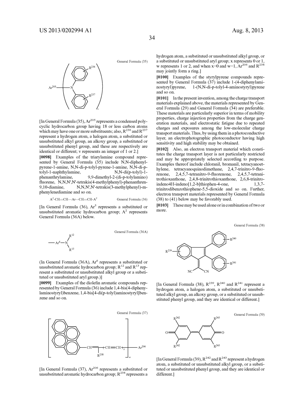 AMINE COMPOUND, ELECTROPHOTOGRAPHIC PHOTOCONDUCTOR, IMAGE FORMING METHOD,     IMAGE FORMING APPARATUS, AND PROCESS CARTRIDGE - diagram, schematic, and image 44