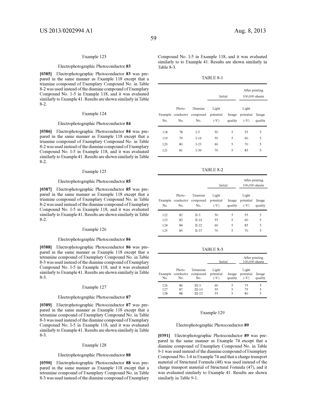 AMINE COMPOUND, ELECTROPHOTOGRAPHIC PHOTOCONDUCTOR, IMAGE FORMING METHOD,     IMAGE FORMING APPARATUS, AND PROCESS CARTRIDGE - diagram, schematic, and image 69