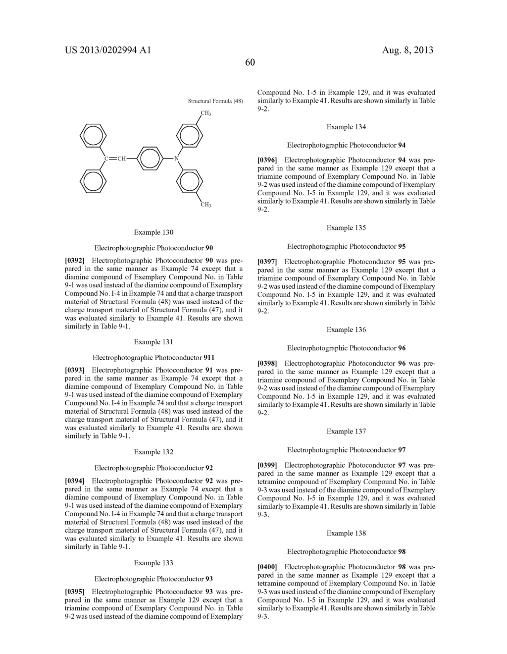 AMINE COMPOUND, ELECTROPHOTOGRAPHIC PHOTOCONDUCTOR, IMAGE FORMING METHOD,     IMAGE FORMING APPARATUS, AND PROCESS CARTRIDGE - diagram, schematic, and image 70