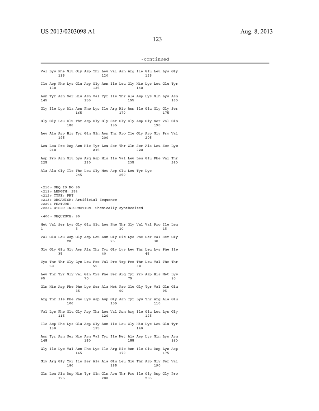 Enzyme Sensors, Methods for Preparing and Using Such Sensors, and Methods     of Detecting Protease Activity - diagram, schematic, and image 147