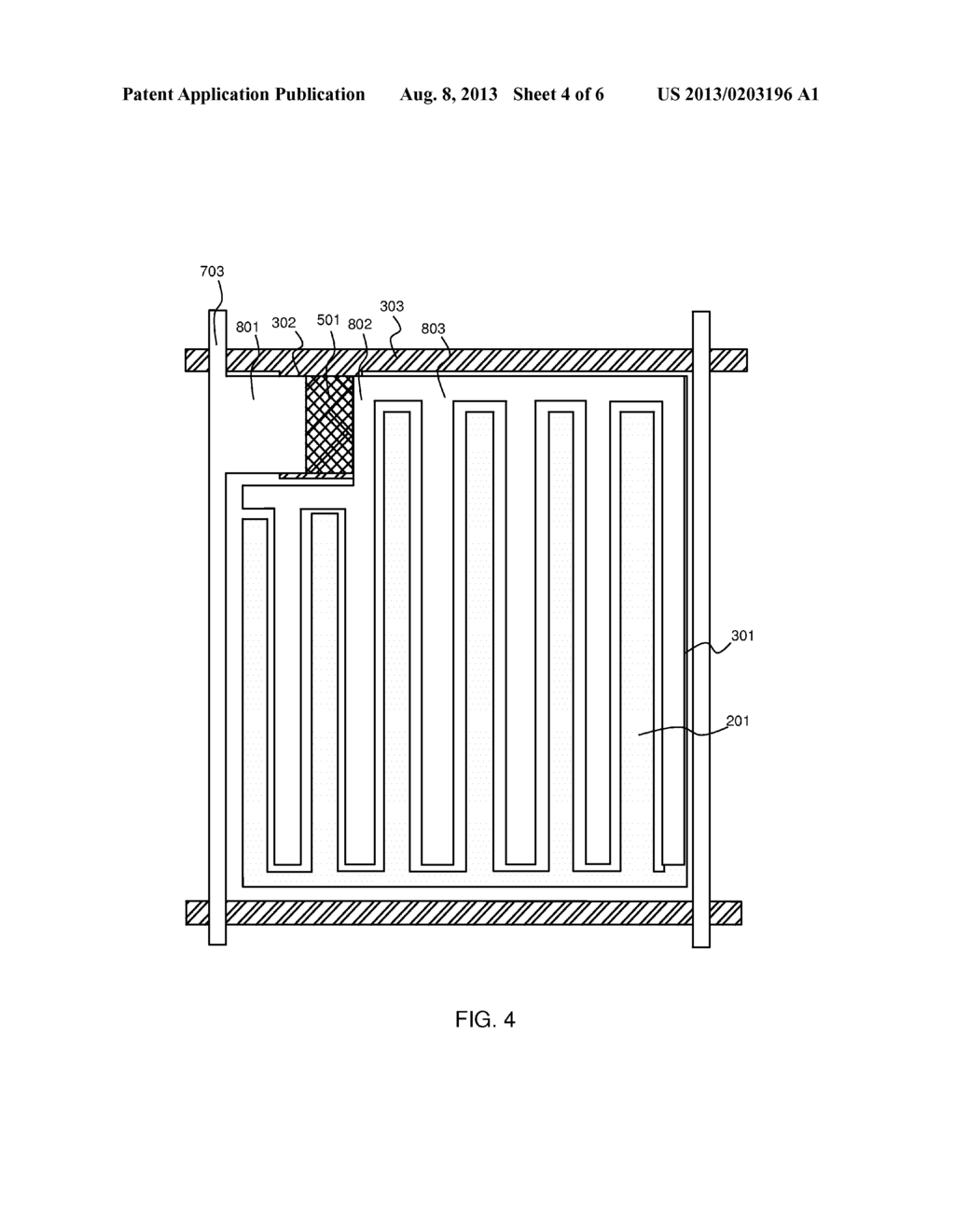 MANUFACTURE METHOD OF THIN FILM TRANSISTOR ARRAY SUBSTRATE - diagram, schematic, and image 05