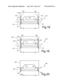 CAPPED INTEGRATED DEVICE WITH PROTECTIVE CAP, COMPOSITE WAFER     INCORPORATING INTEGRATED DEVICES AND PROCESS FOR BONDING INTEGRATED     DEVICES WITH RESPECTIVE PROTECTIVE CAPS diagram and image