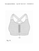 Sports bra diagram and image