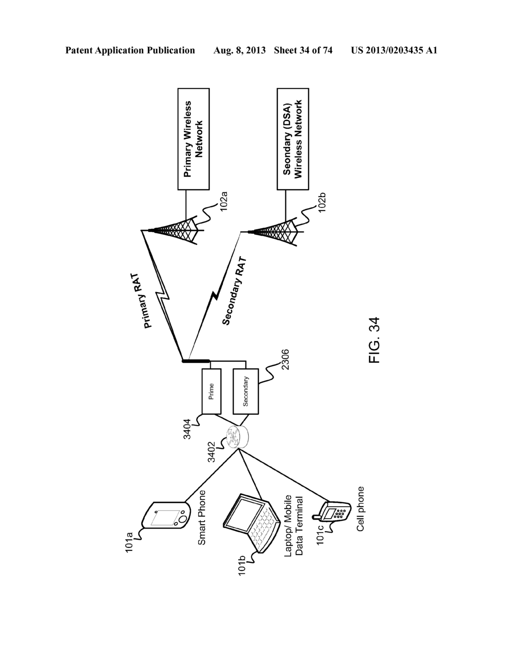 METHODS AND SYSTEMS FOR DYNAMIC SPECTRUM ARBITRAGE - diagram, schematic, and image 35