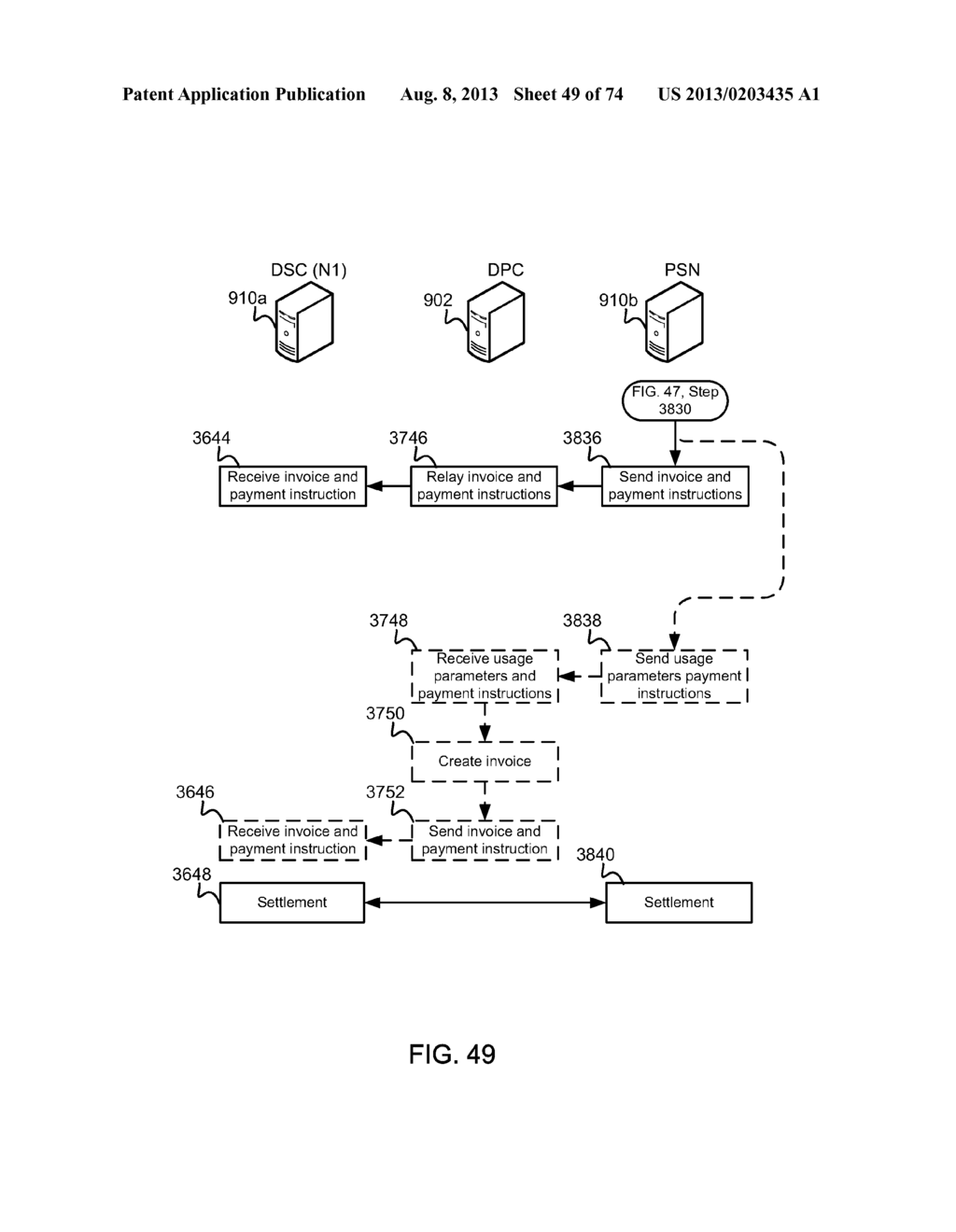 METHODS AND SYSTEMS FOR DYNAMIC SPECTRUM ARBITRAGE - diagram, schematic, and image 50