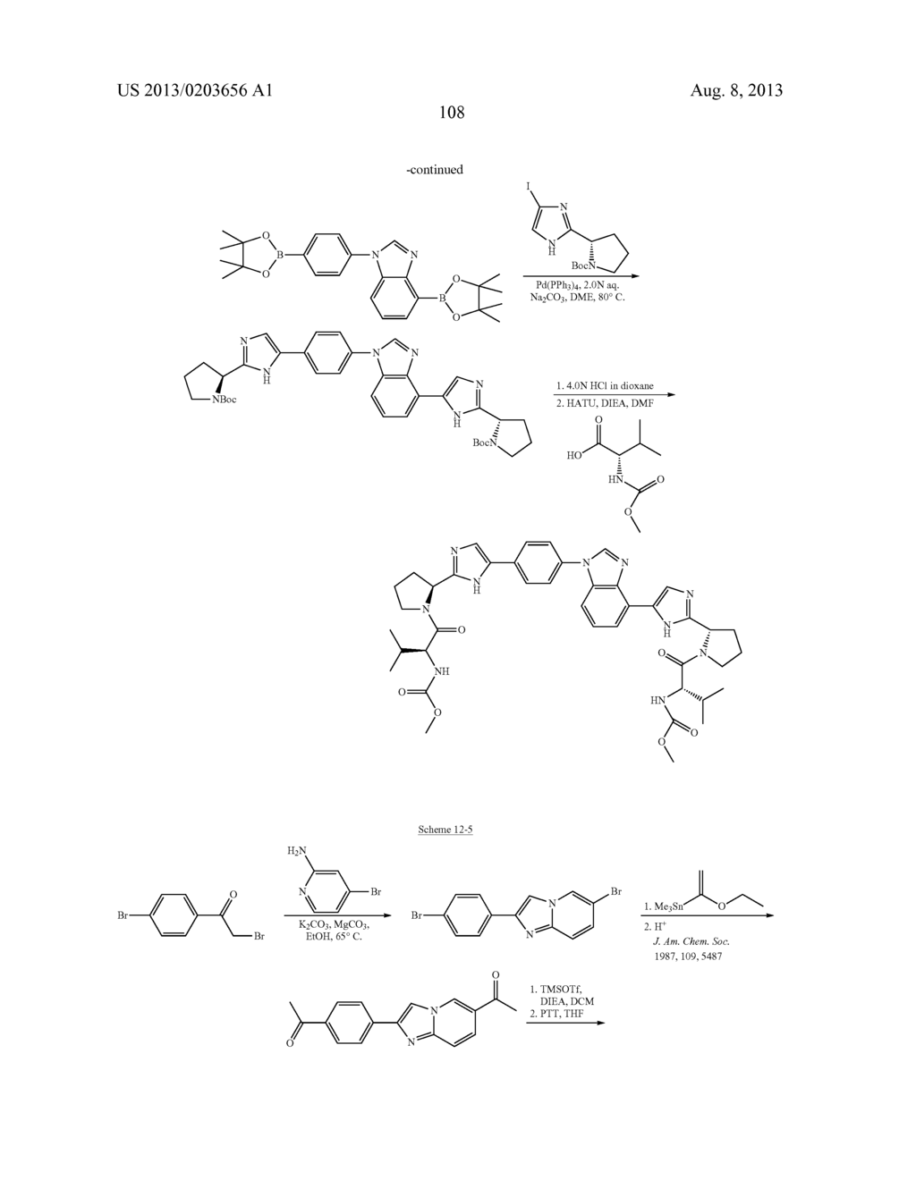 INHIBITORS OF HCV NS5A - diagram, schematic, and image 109