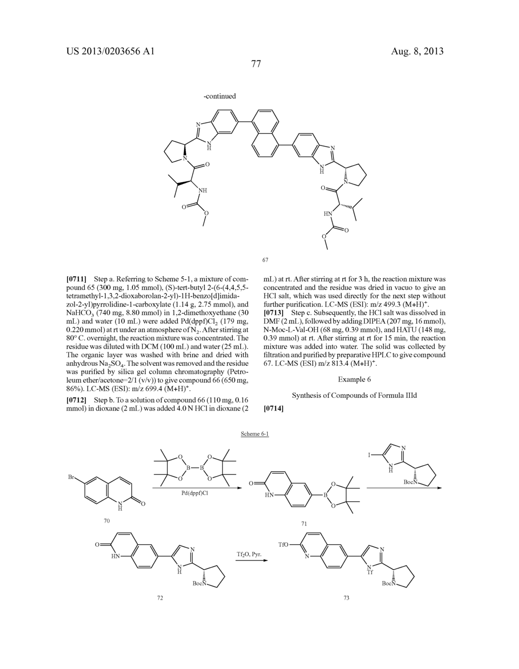 INHIBITORS OF HCV NS5A - diagram, schematic, and image 78