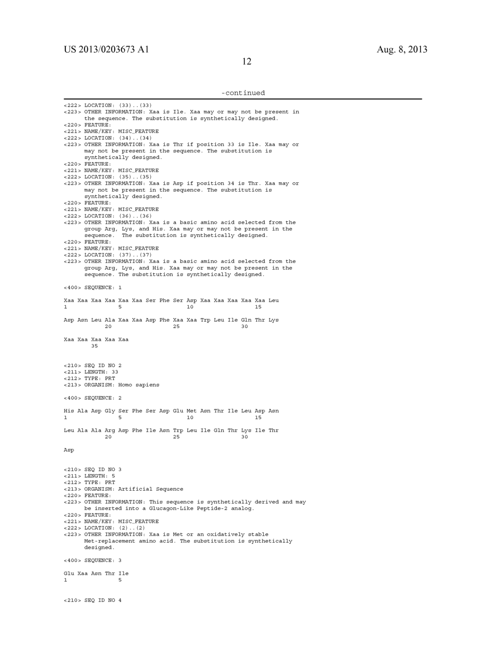 GLUCAGON-LIKE PEPTIDE-2 ANALOGS - diagram, schematic, and image 13