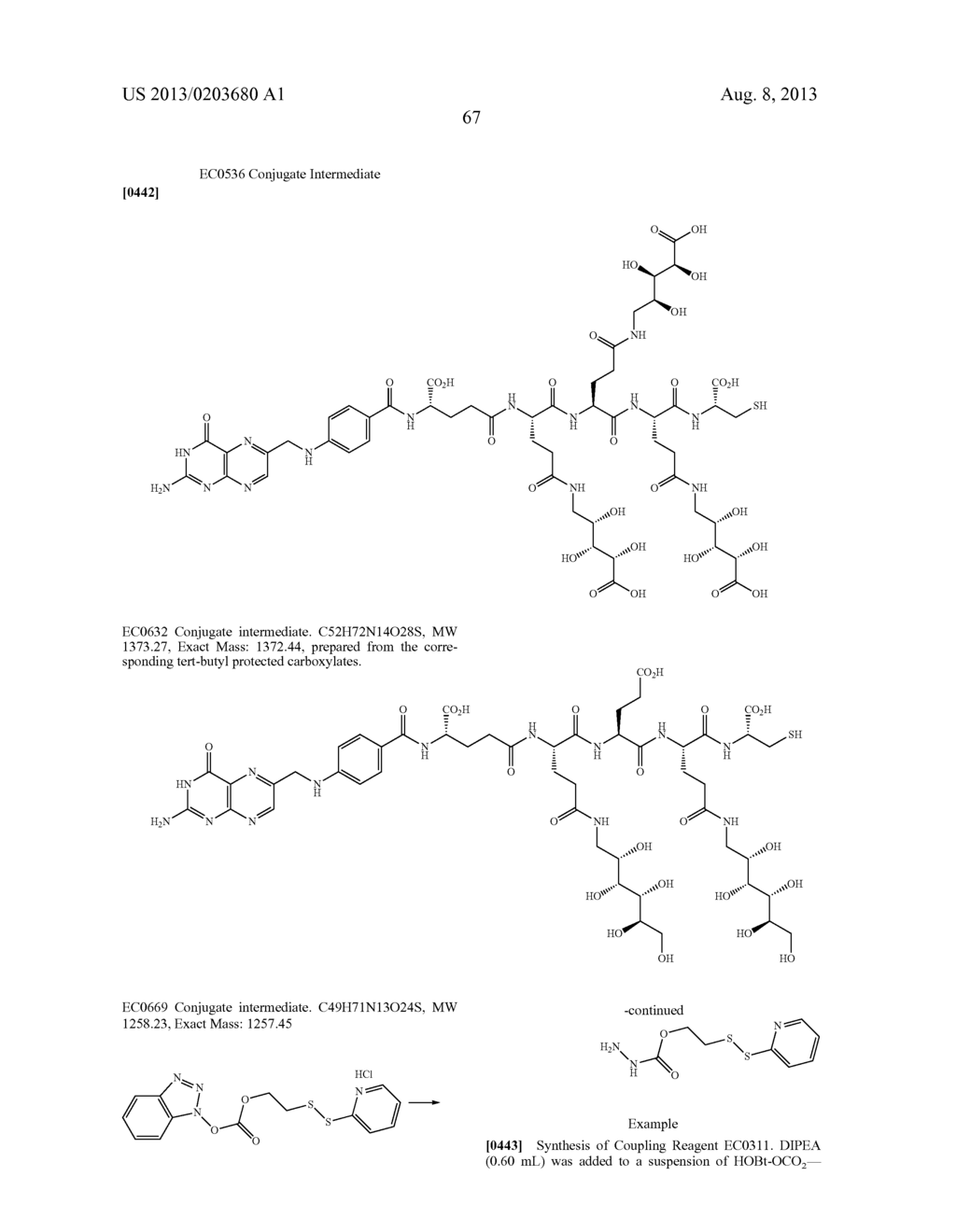 FOLATE CONJUGATES FOR TREATING INFLAMMATION OF THE EYE - diagram, schematic, and image 111