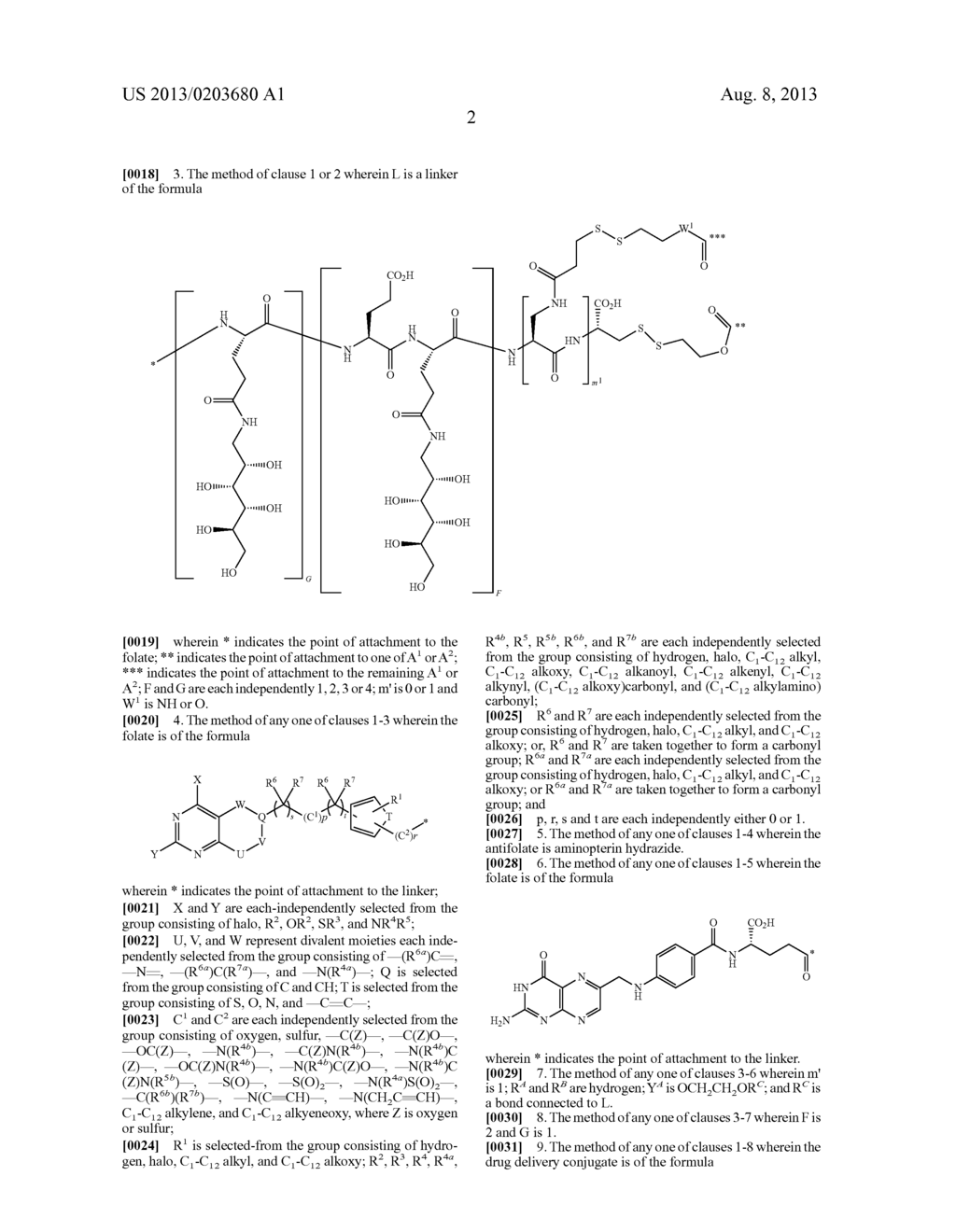 FOLATE CONJUGATES FOR TREATING INFLAMMATION OF THE EYE - diagram, schematic, and image 46