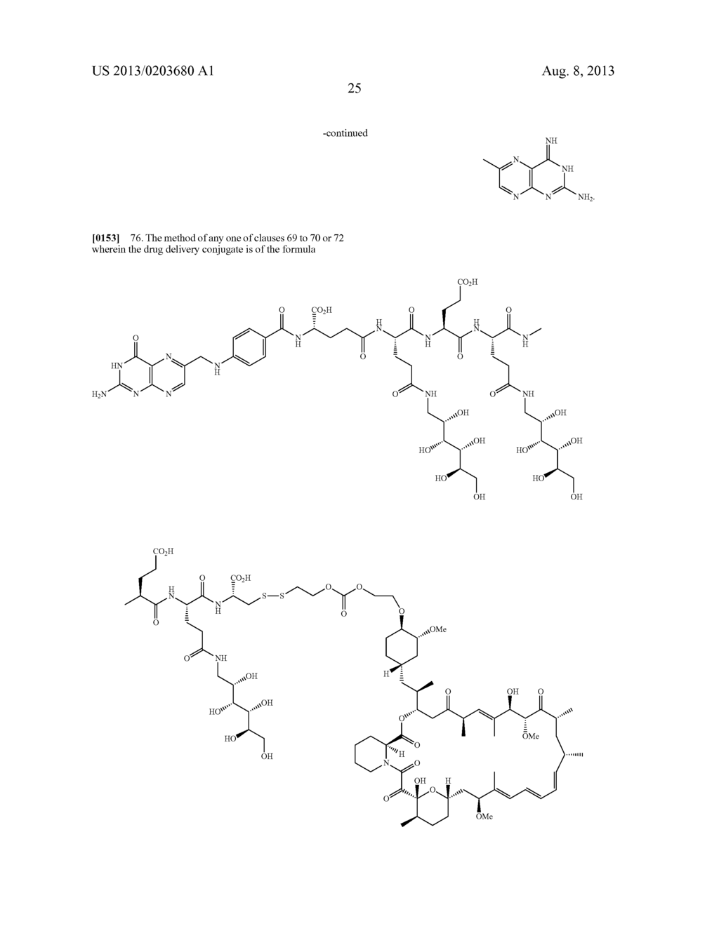 FOLATE CONJUGATES FOR TREATING INFLAMMATION OF THE EYE - diagram, schematic, and image 69