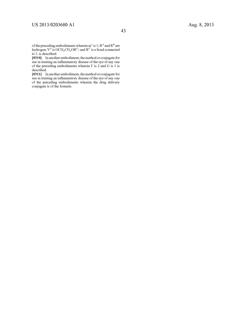 FOLATE CONJUGATES FOR TREATING INFLAMMATION OF THE EYE - diagram, schematic, and image 87