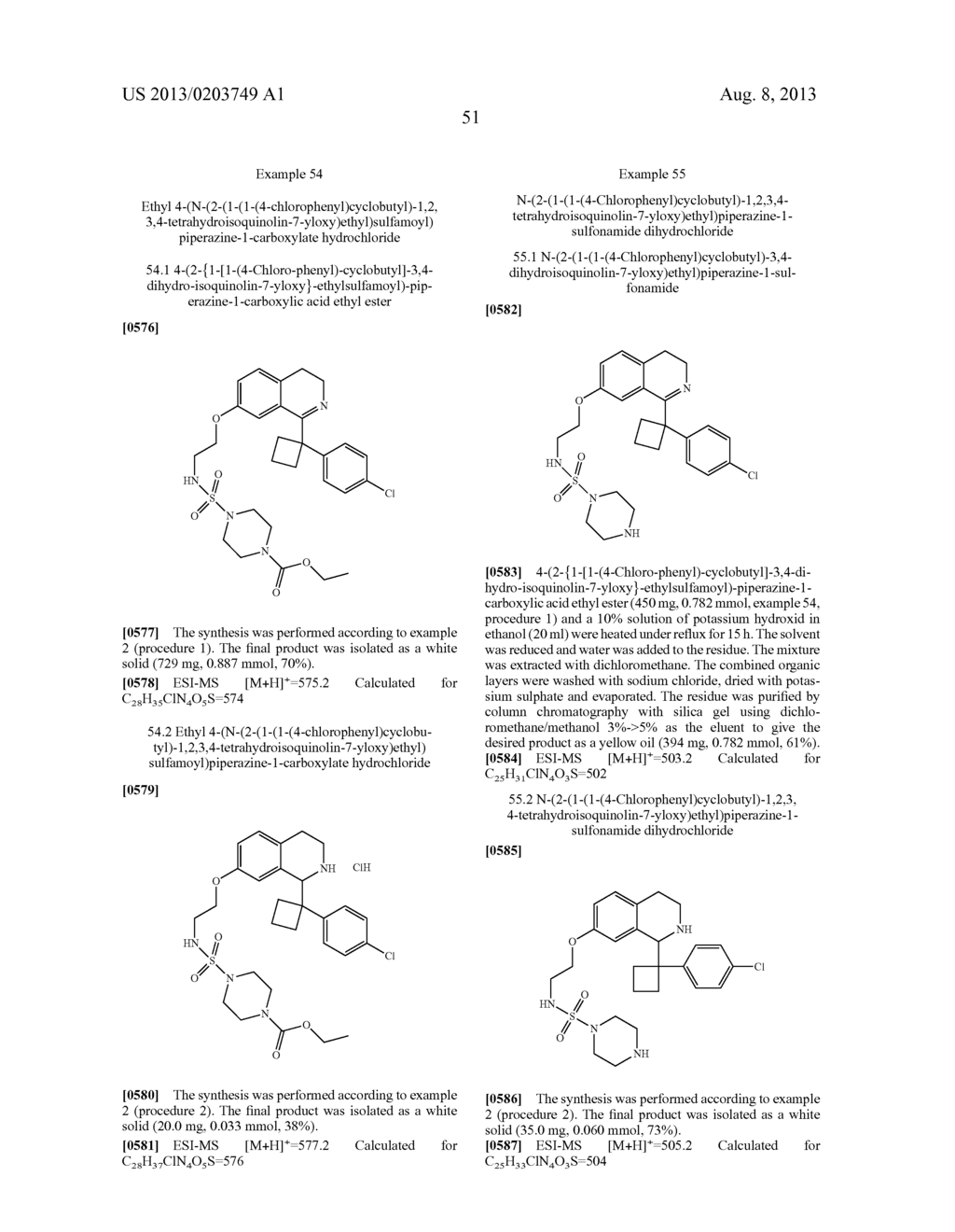 Tetrahydroisoquinolines, pharmaceutical compositions containing them, and     their use in therapy - diagram, schematic, and image 52