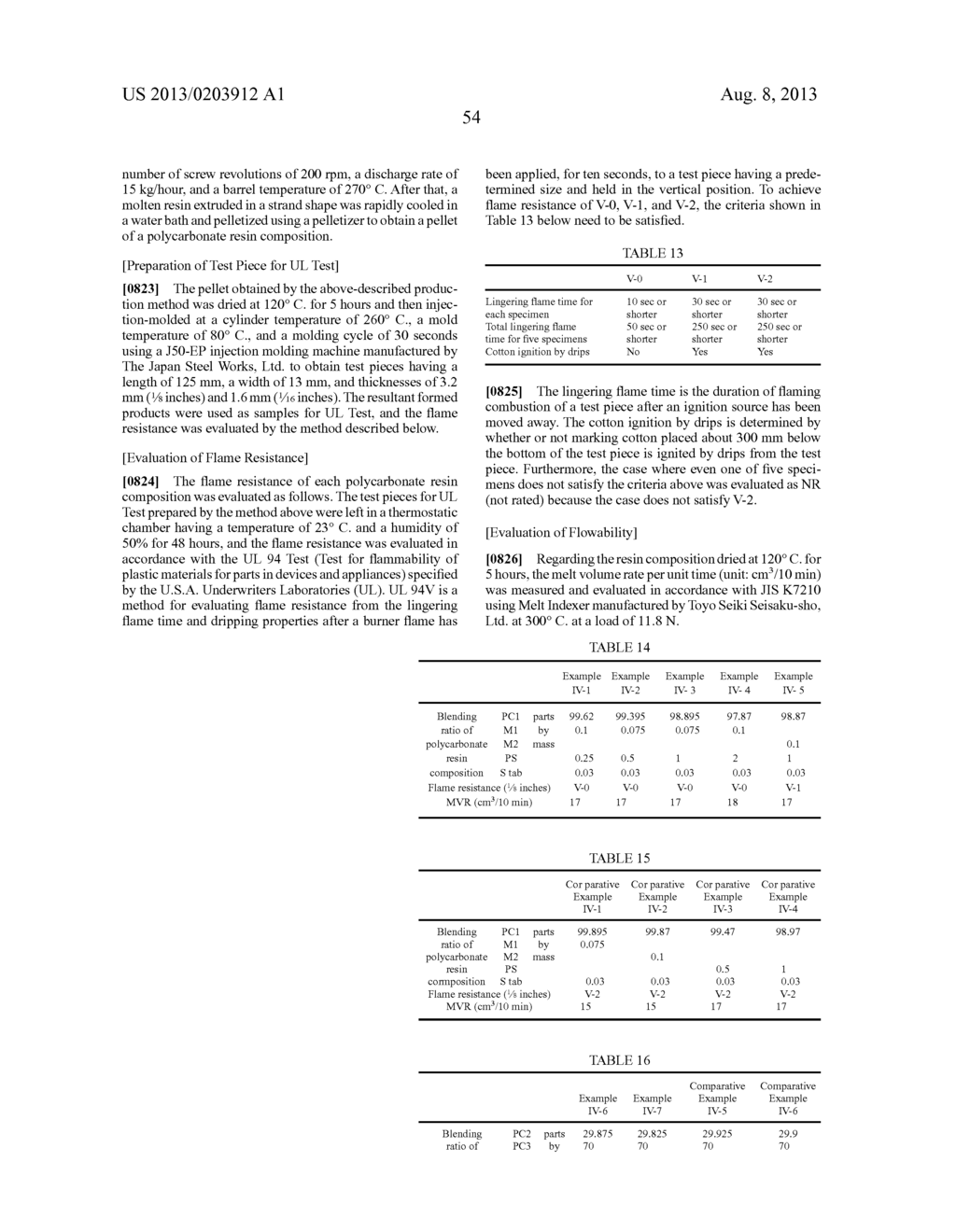 POLYCARBONATE RESIN COMPOSITION AND FORMED PRODUCT THEREOF - diagram, schematic, and image 55