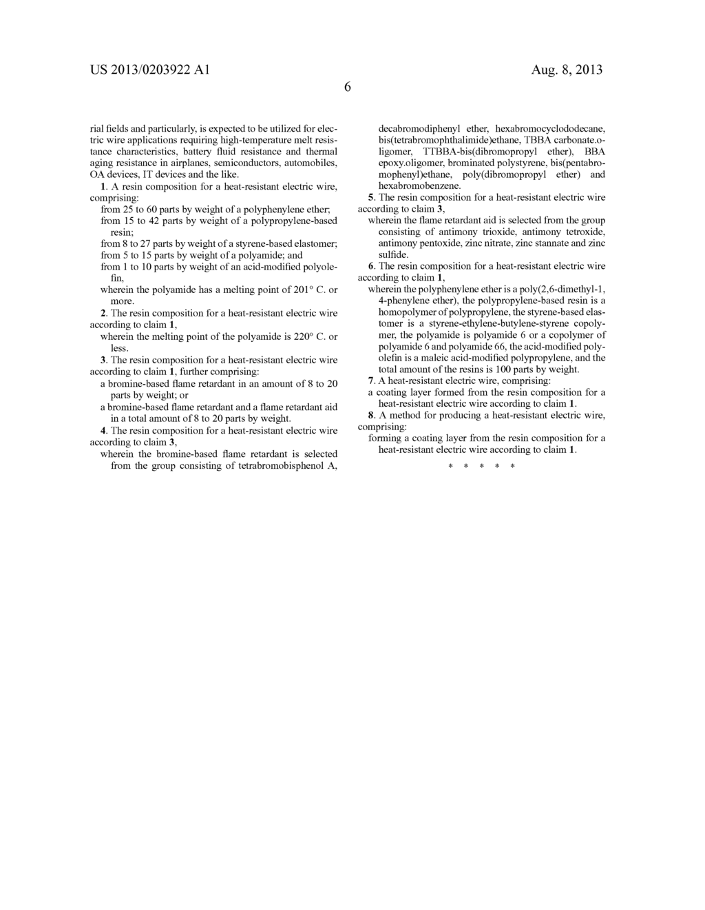 RESIN COMPOSITION FOR HEAT-RESISTANT ELECTRIC WIRE AND HEAT-RESISTANT     ELECTRIC WIRE - diagram, schematic, and image 07