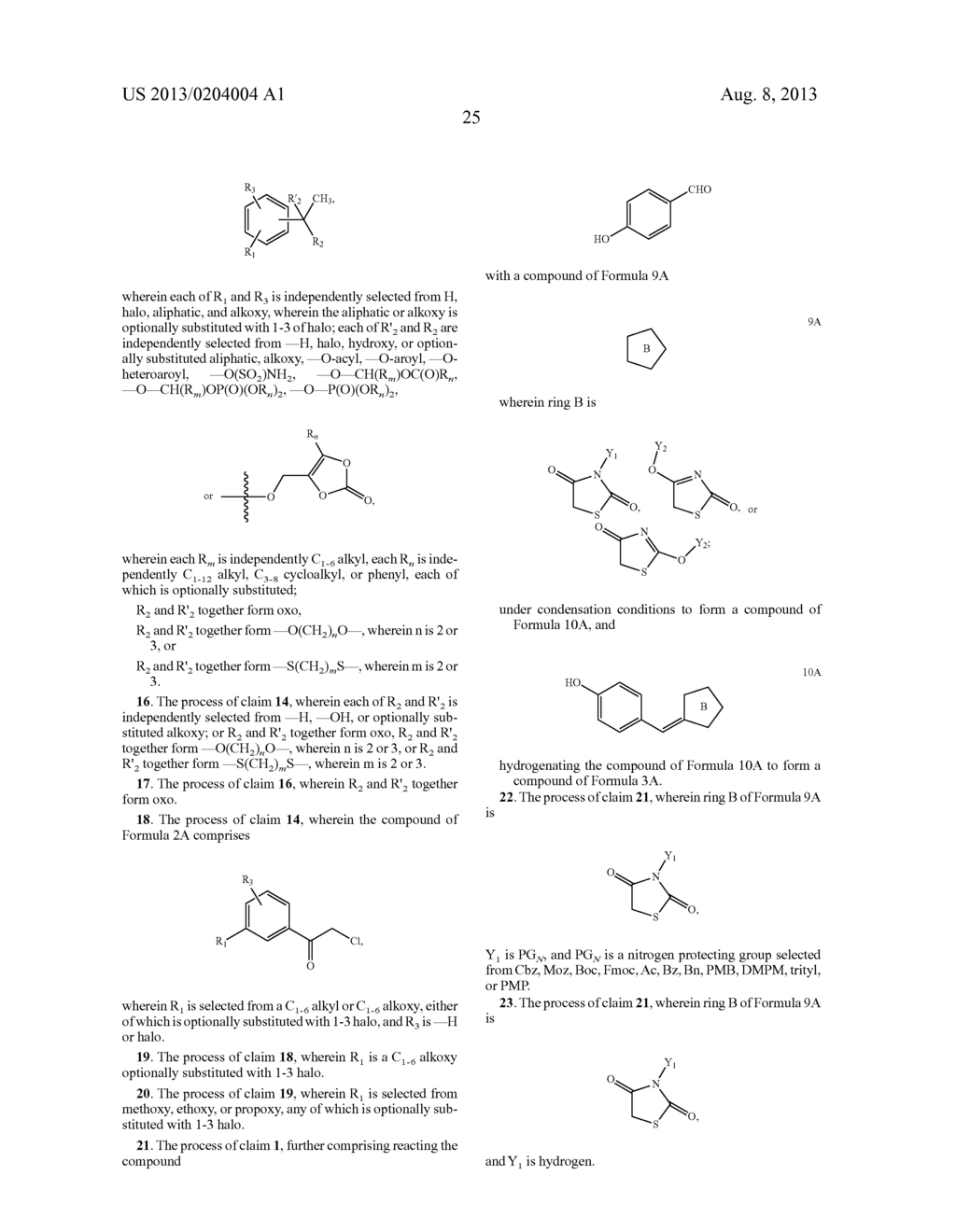 NOVEL SYNTHESIS FOR THIAZOLIDINEDIONE COMPOUNDS - diagram, schematic, and image 26