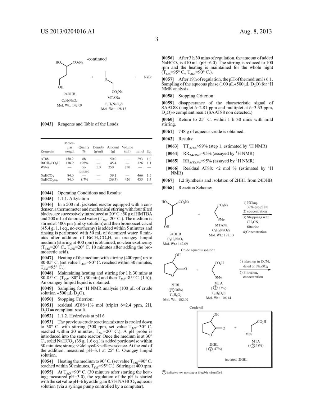 METHOD FOR PREPARING 2-HYDROXYBUTYROLACTONE - diagram, schematic, and image 04