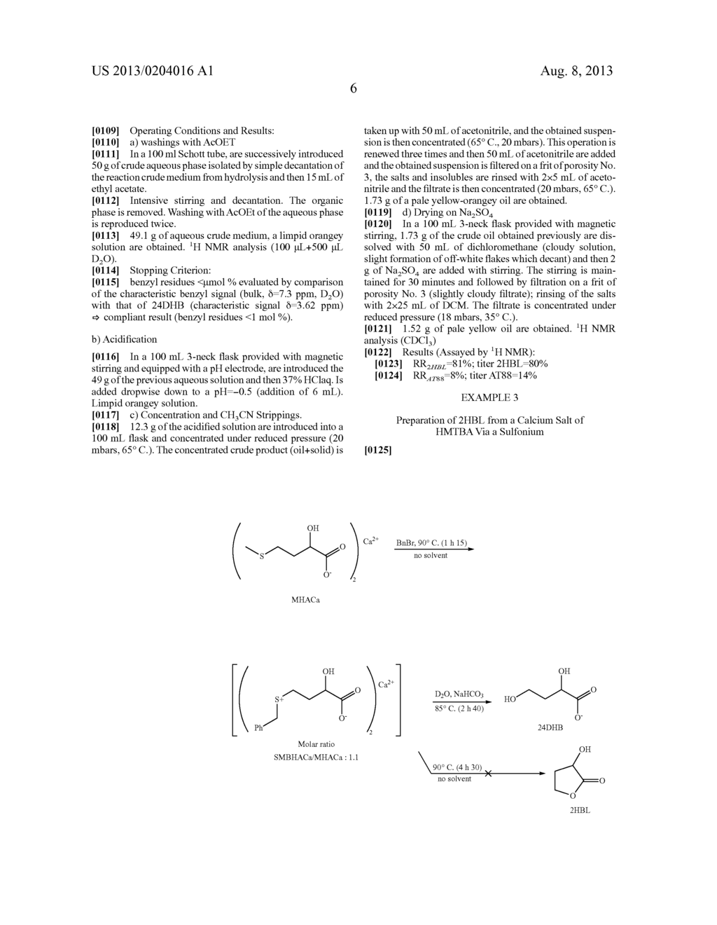 METHOD FOR PREPARING 2-HYDROXYBUTYROLACTONE - diagram, schematic, and image 07