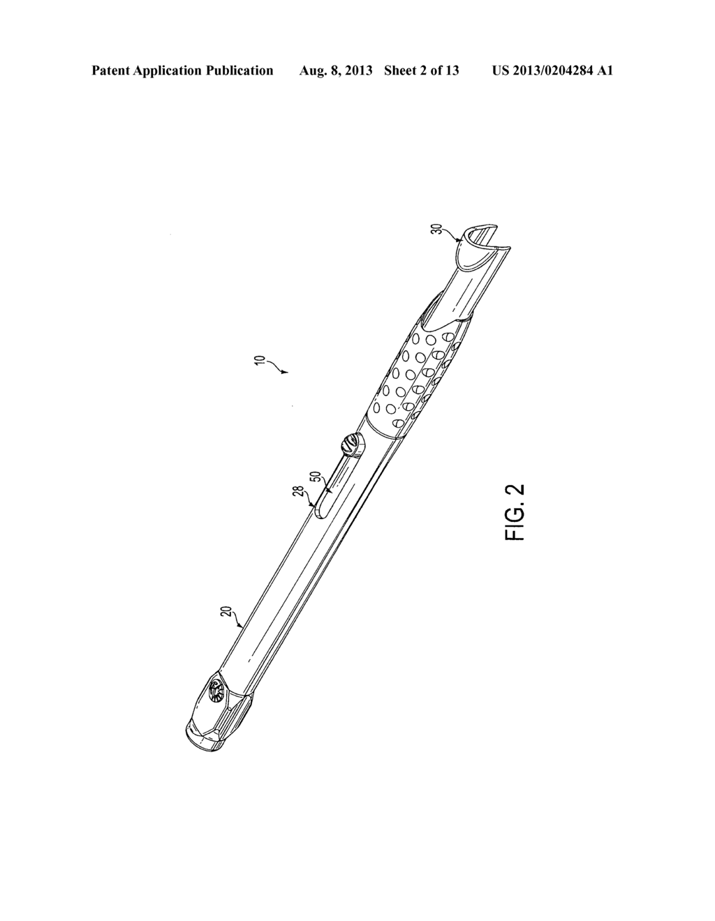 Surgical Knife Safety Handle - diagram, schematic, and image 03