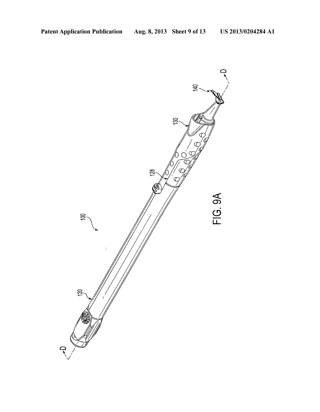 Surgical Knife Safety Handle - diagram, schematic, and image 10