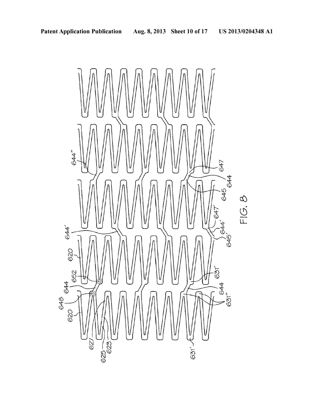 LONGITUDINALLY FLEXIBLE EXPANDABLE STENT - diagram, schematic, and image 11