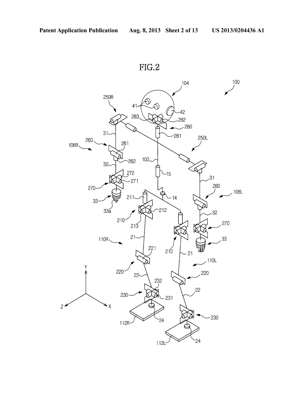 APPARATUS FOR CONTROLLING ROBOT AND CONTROL METHOD THEREOF - diagram, schematic, and image 03