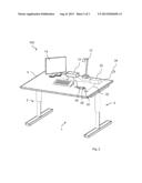 CONTROL OF A HEIGHT ADJUSTABLE PIECE OF FURNITURE diagram and image