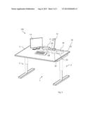 CONTROL OF A HEIGHT ADJUSTABLE PIECE OF FURNITURE diagram and image