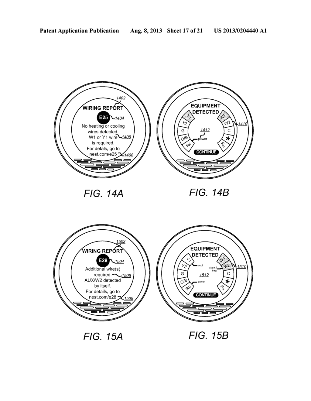 HVAC CONTROLLER WITH USER-FRIENDLY INSTALLATION FEATURES WITH WIRE     INSERTION DETECTION - diagram, schematic, and image 18