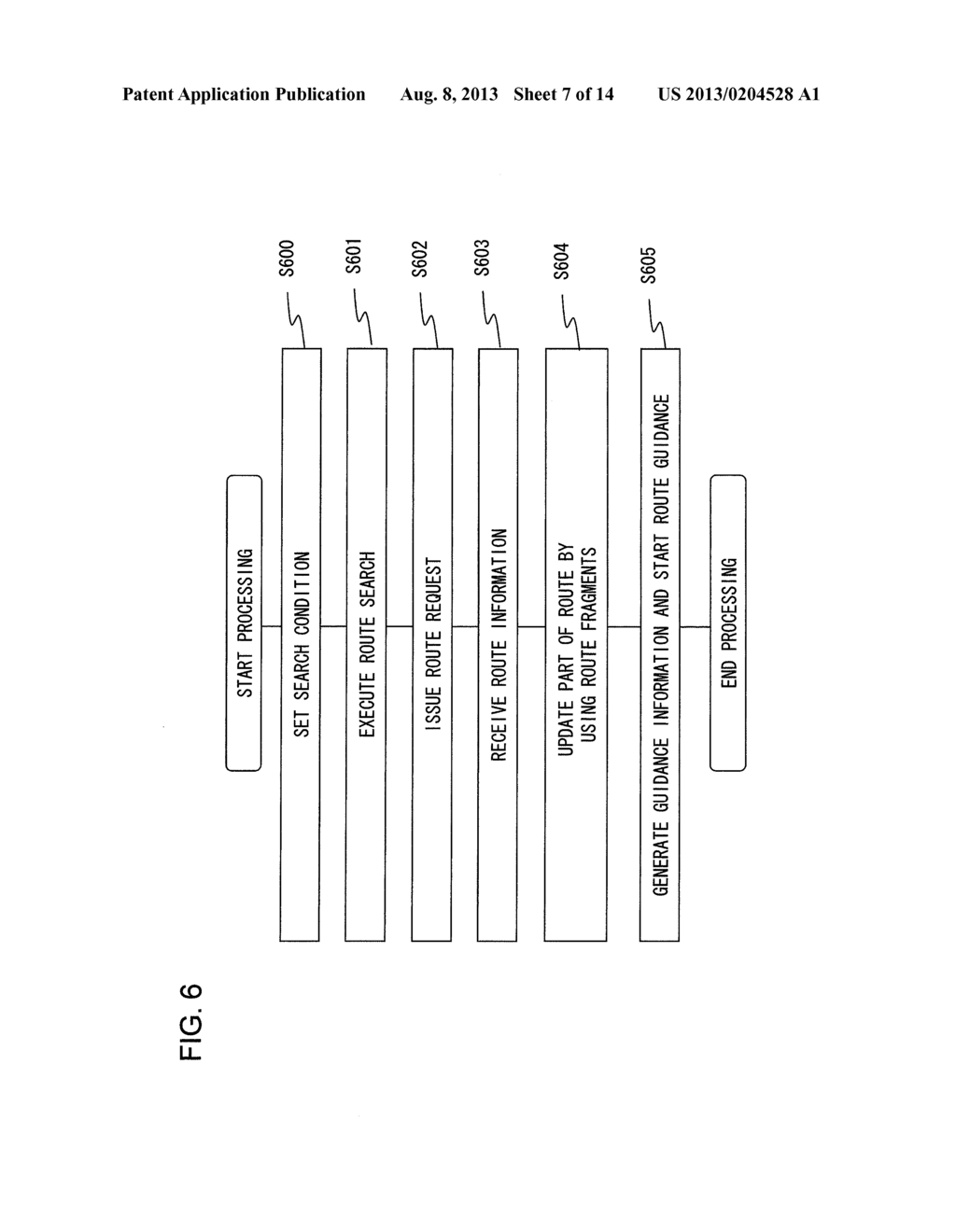 Route Guidance System, Route Guidance Server Apparatus and Navigation     Terminal Apparatus - diagram, schematic, and image 08