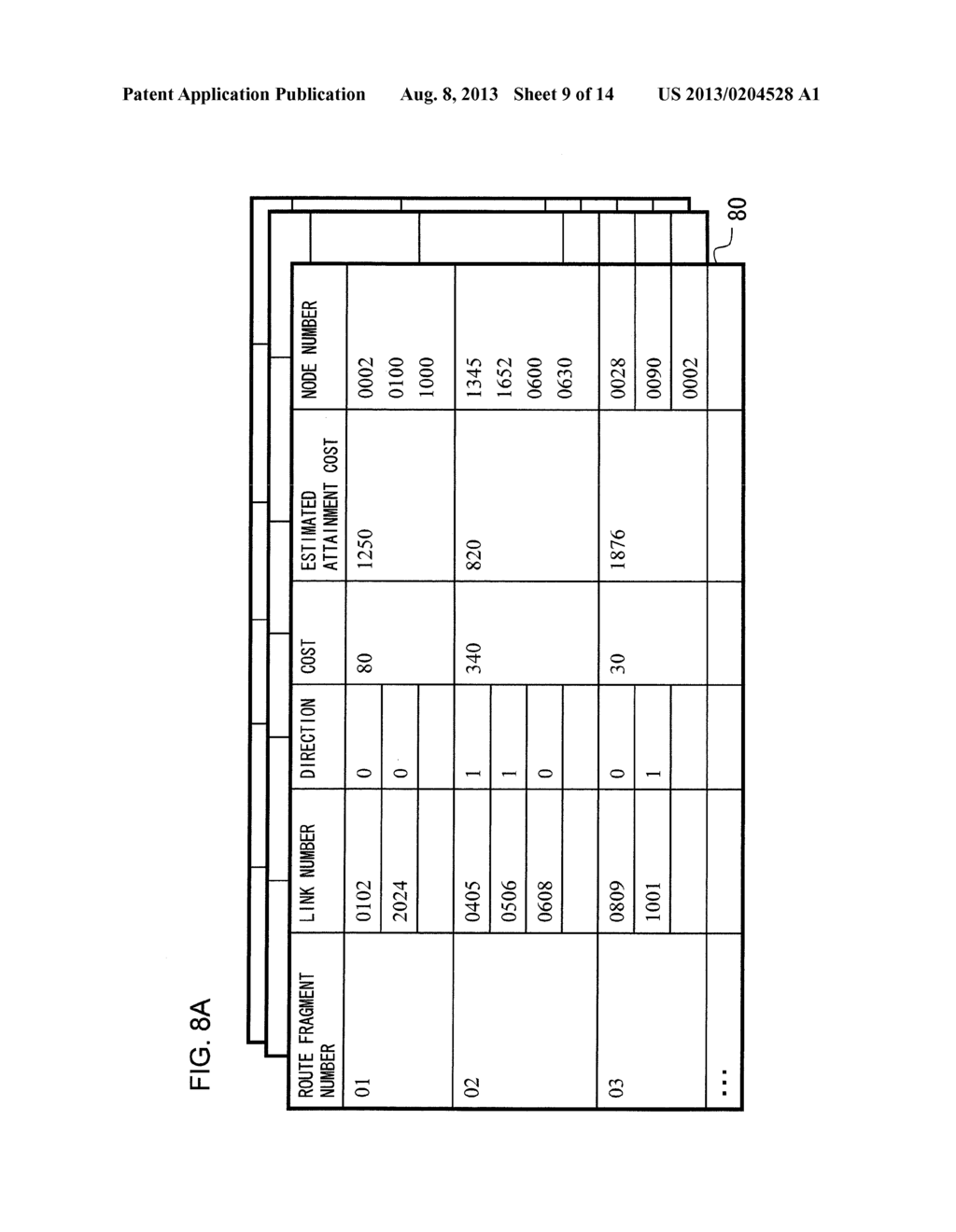 Route Guidance System, Route Guidance Server Apparatus and Navigation     Terminal Apparatus - diagram, schematic, and image 10