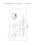 ON-LINE PUMP EFFICIENCY DETERMINING SYSTEM AND RELATED METHOD FOR     DETERMINING PUMP EFFICIENCY diagram and image