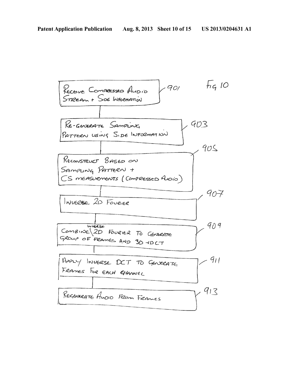 COMPRESSED SAMPLING AUDIO APPARATUS - diagram, schematic, and image 11