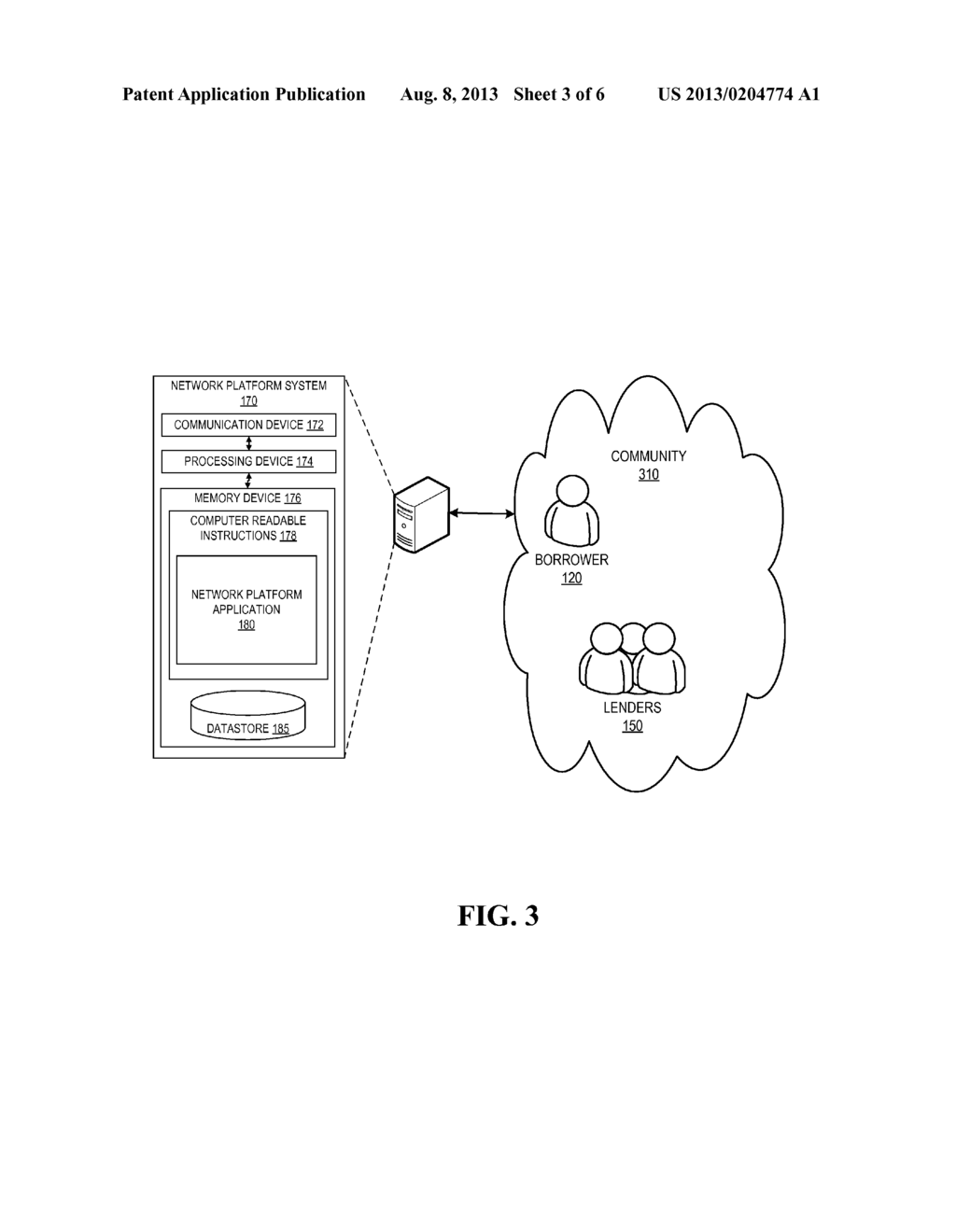 NETWORKING PLATFORM FOR LENDING - diagram, schematic, and image 04