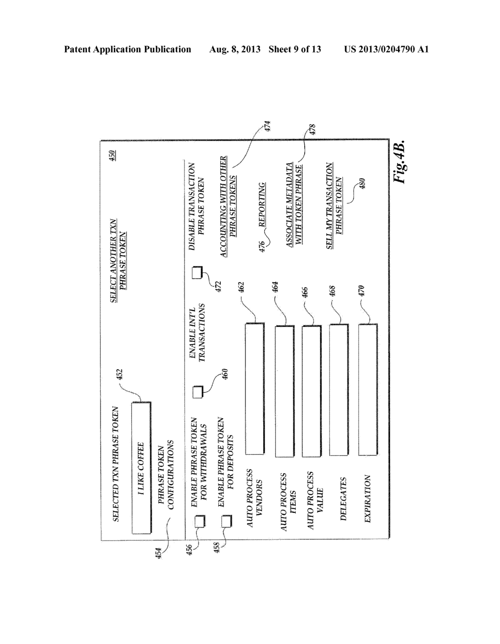 UTILIZING PHRASE TOKENS IN TRANSACTIONS - diagram, schematic, and image 10