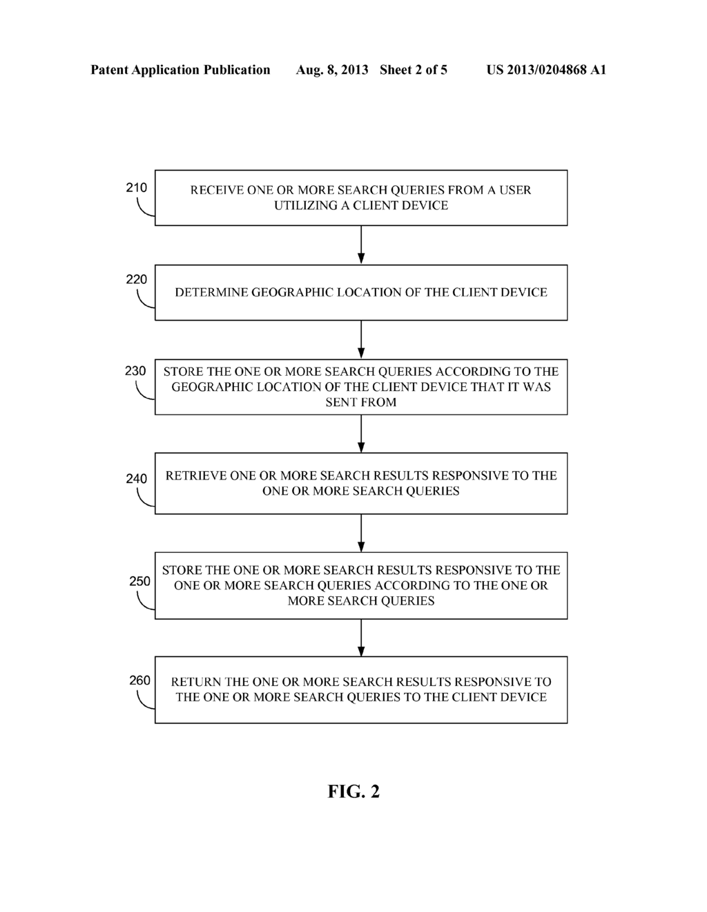 System and Method for Presenting Geolocated Relevance-Based Content - diagram, schematic, and image 03