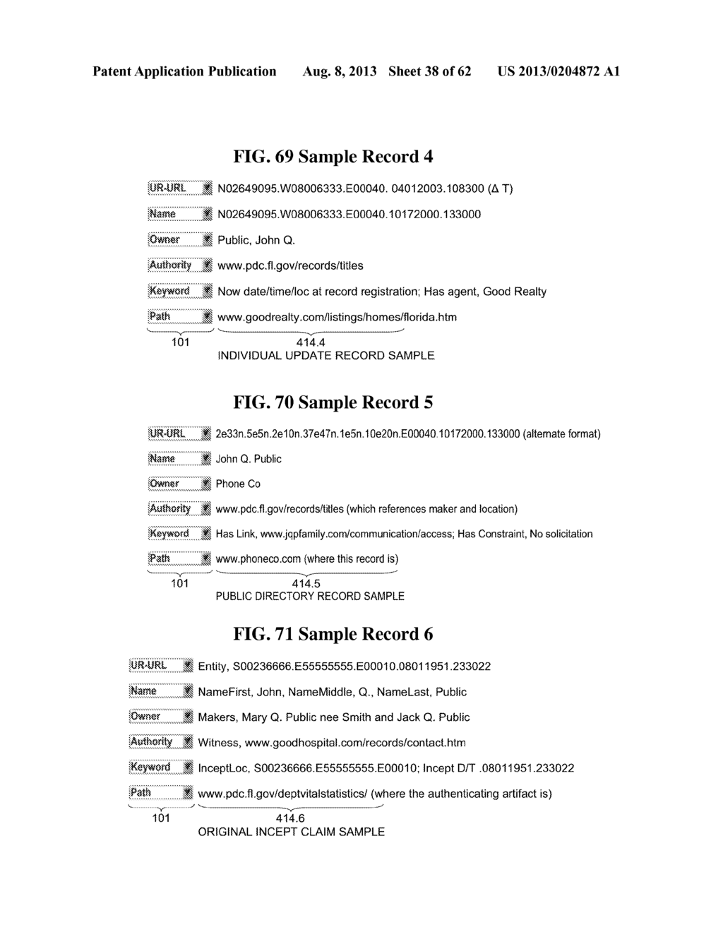 SEMANTIC MODEL OF EVERYTHING RECORDED WITH UR-URL COMBINATION     IDENTITY-IDENTIFIER-ADDRESSING-INDEXING METHOD, MEANS, AND APPARATUS - diagram, schematic, and image 39