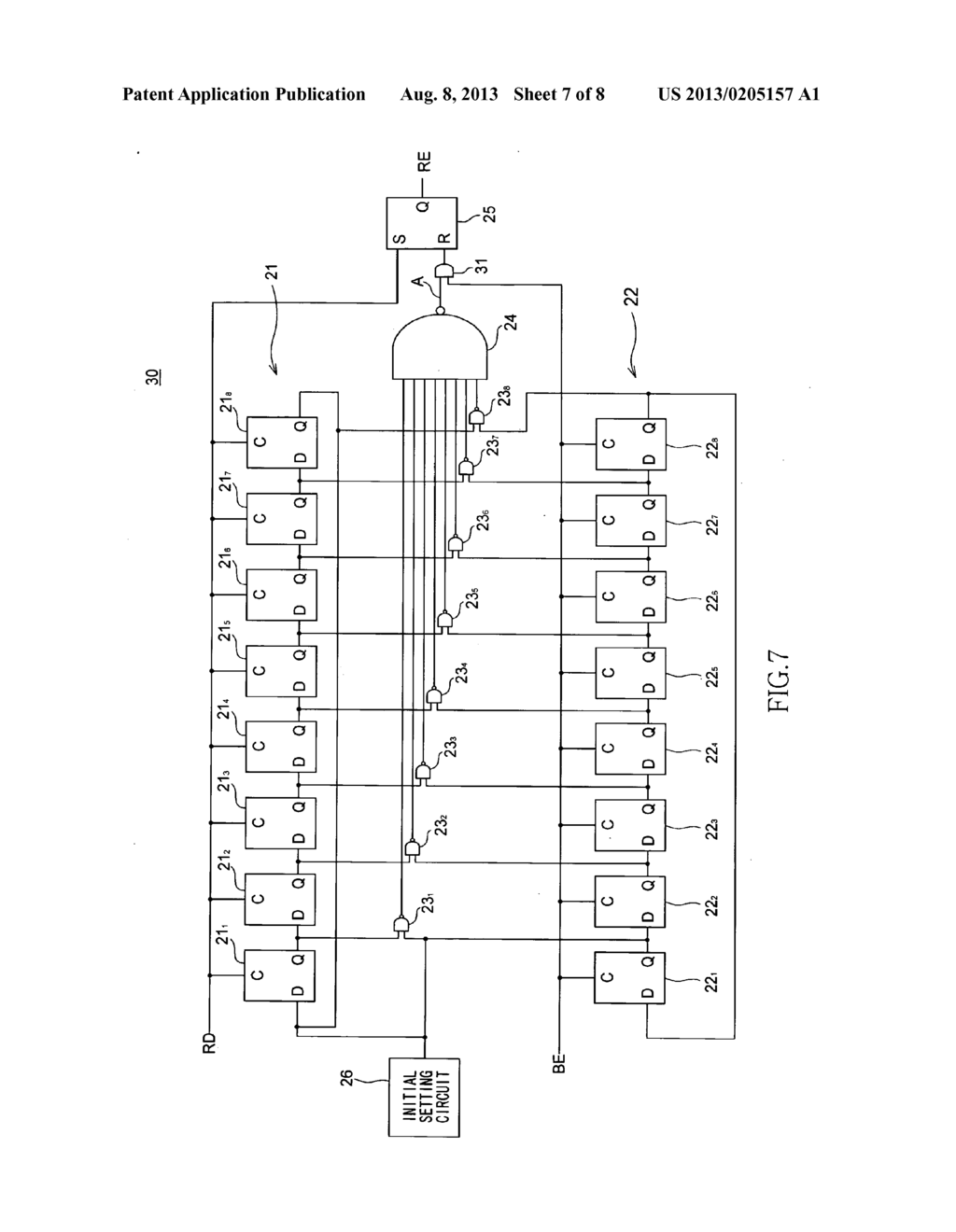 DATA TRANSFER OPERATION COMPLETION DETECTION CIRCUIT AND SEMICONDUCTOR     MEMORY DEVICE PROVIDED THEREWITH - diagram, schematic, and image 08