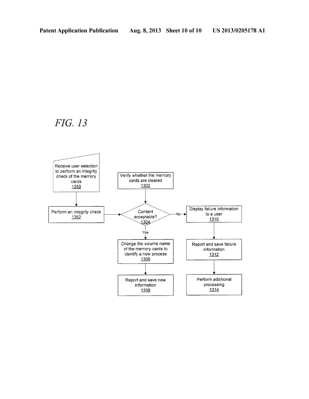 SYSTEM AND METHOD FOR AUDITING MEMORY CARDS - diagram, schematic, and image 11