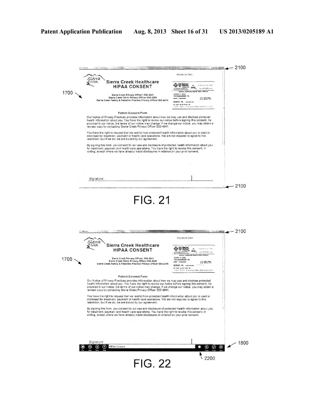 Apparatus And Method For Interacting With An Electronic Form - diagram, schematic, and image 17