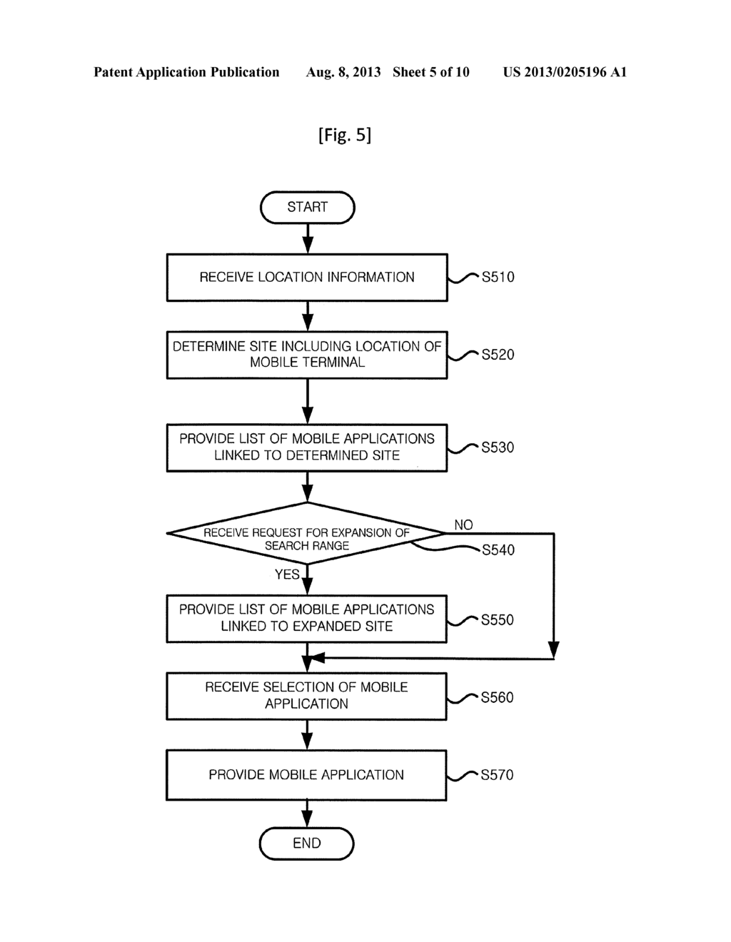 LOCATION-BASED MOBILE APPLICATION MARKETPLACE SYSTEM - diagram, schematic, and image 06