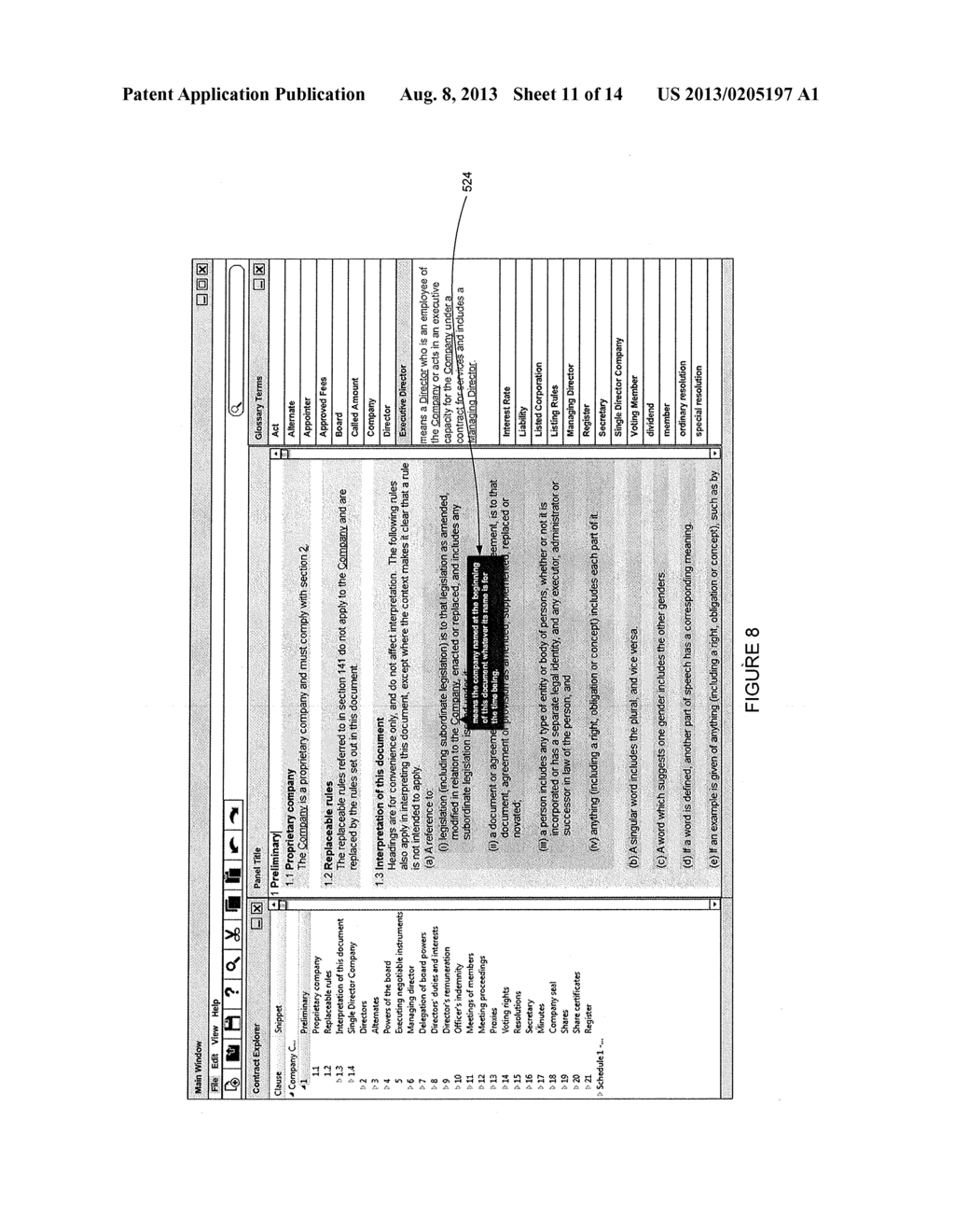 STRUCTURED DOCUMENT DEVELOPMENT, MANAGEMENT AND GENERATION - diagram, schematic, and image 12