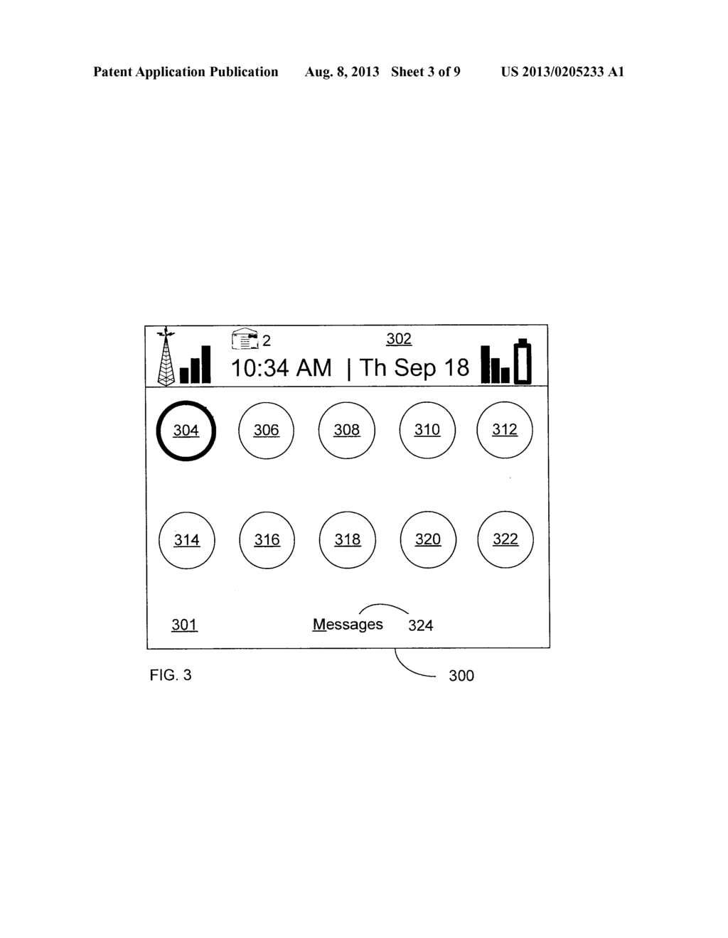 WIRELESS COMMUNICATIONS DEVICE USER INTERFACE - diagram, schematic, and image 04