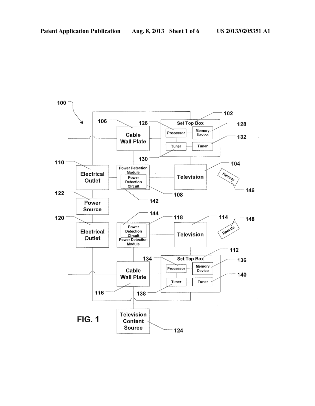 Device, System, and Method for Managing Television Tuners - diagram, schematic, and image 02