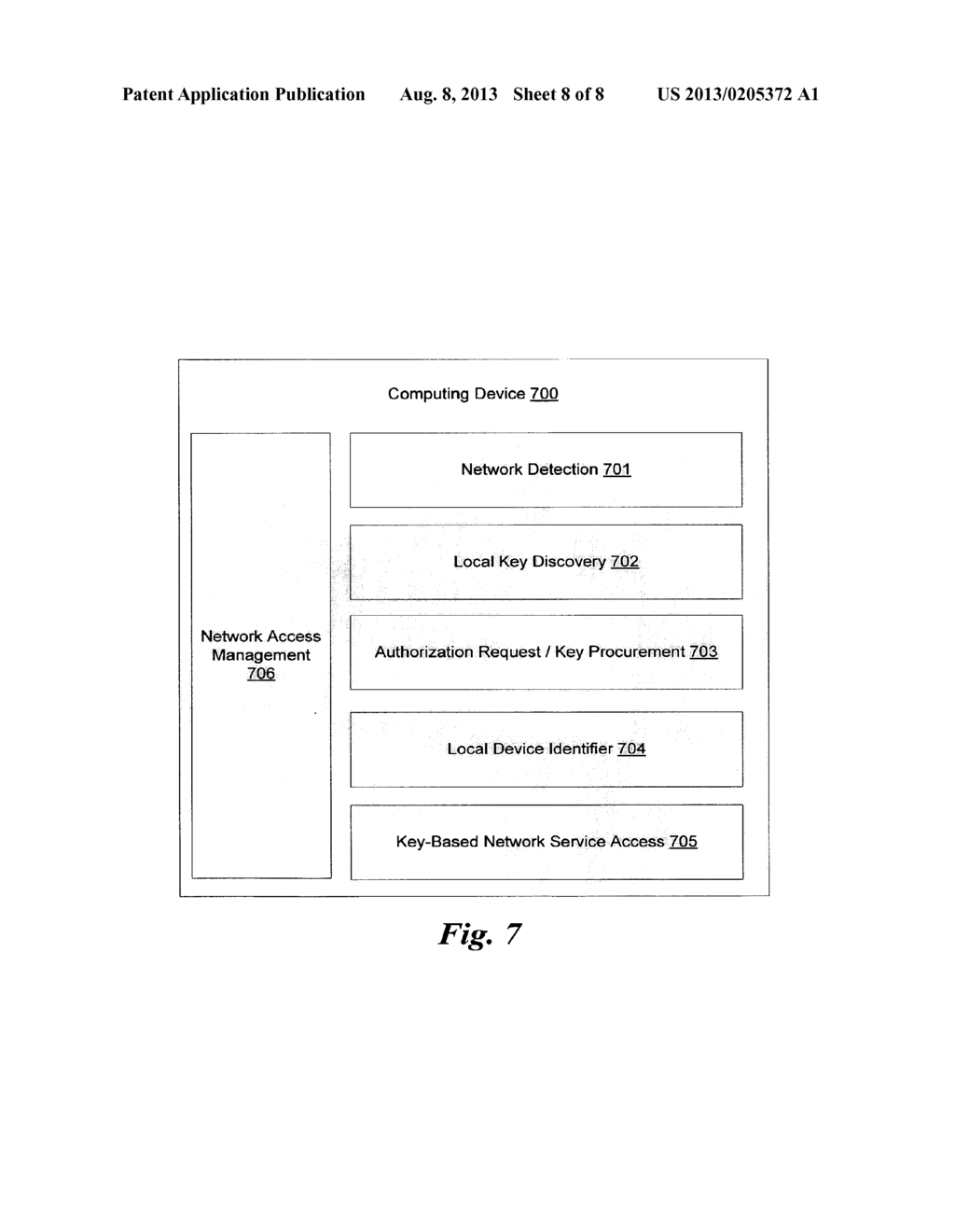 AUTHORIZATION OF DEVICE ACCESS TO NETWORK SERVICES - diagram, schematic, and image 09