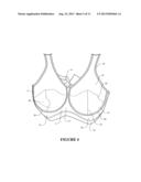 GARMENT FOR SUPPORTING A WEARER S BREASTS diagram and image