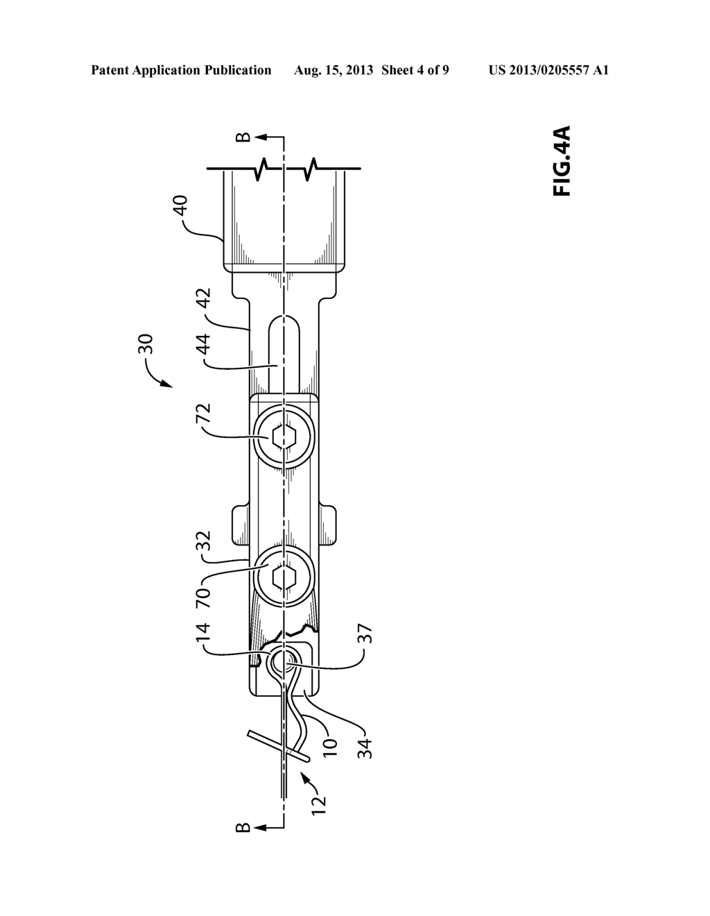 LOOPED PIN INSTALLATION APPARATUS - diagram, schematic, and image 05