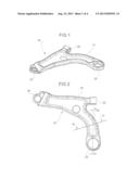 COMPOSITE STRUCTURAL ELEMENT, PARTICULARLY FOR A VEHICLE SUSPENSION, AND     METHOD FOR MANUFACTURING THE SAME diagram and image